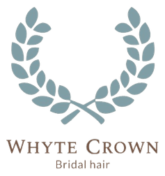 whyte crown bridal hair